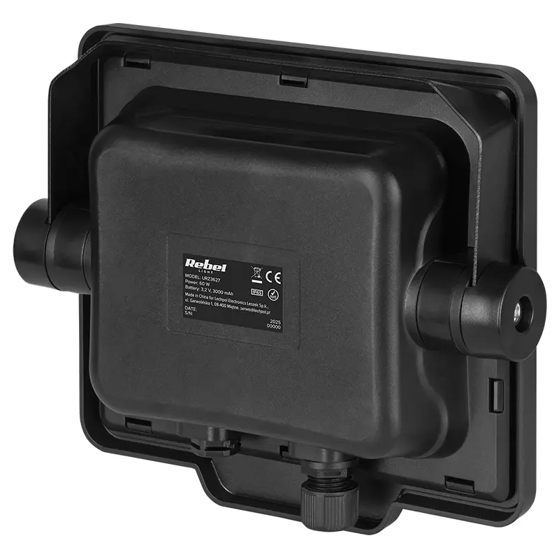 Reflector Led 60W 6500k panou solar 4W cu telecomanda URZ3627 41538                                                                                                                                     