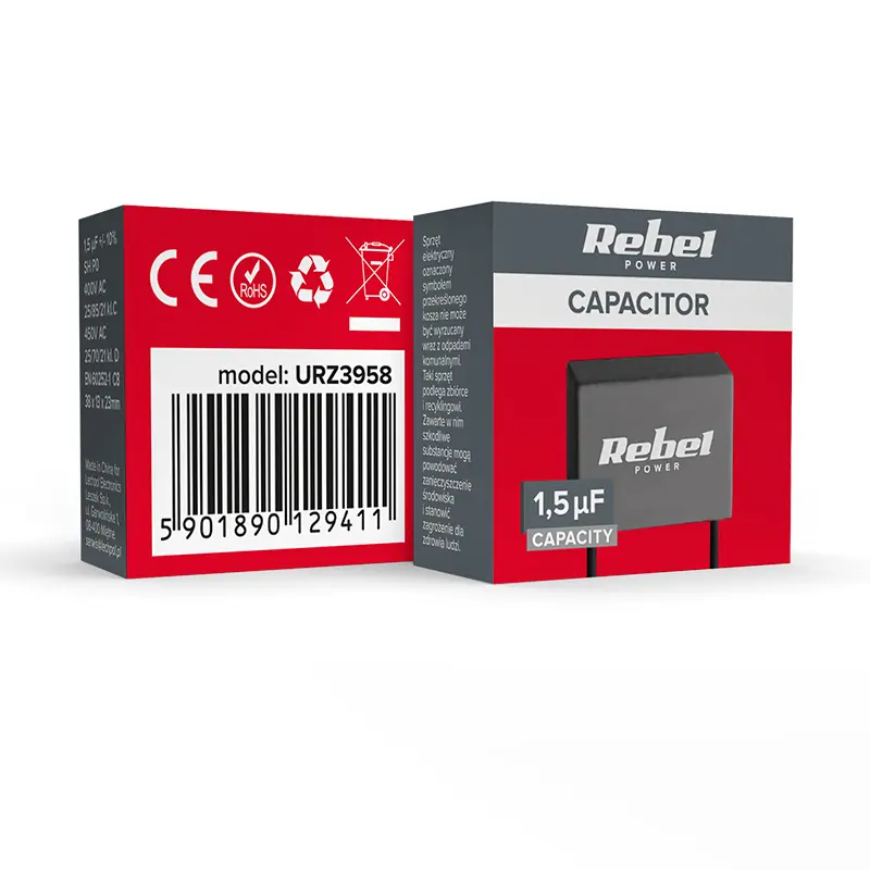 Condens motor 1.5uF/450v  29630                                                                                                                                                                         