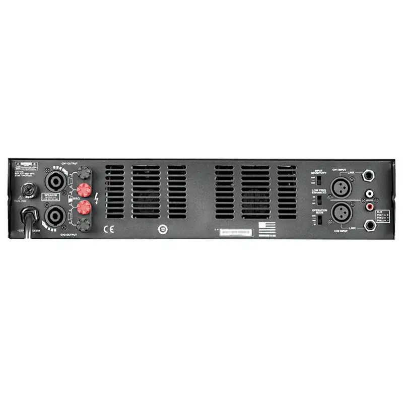 Amplificator profesional 8ohmi 2X1000W RMS / 4ohmi 2600W , bridge , XL2000